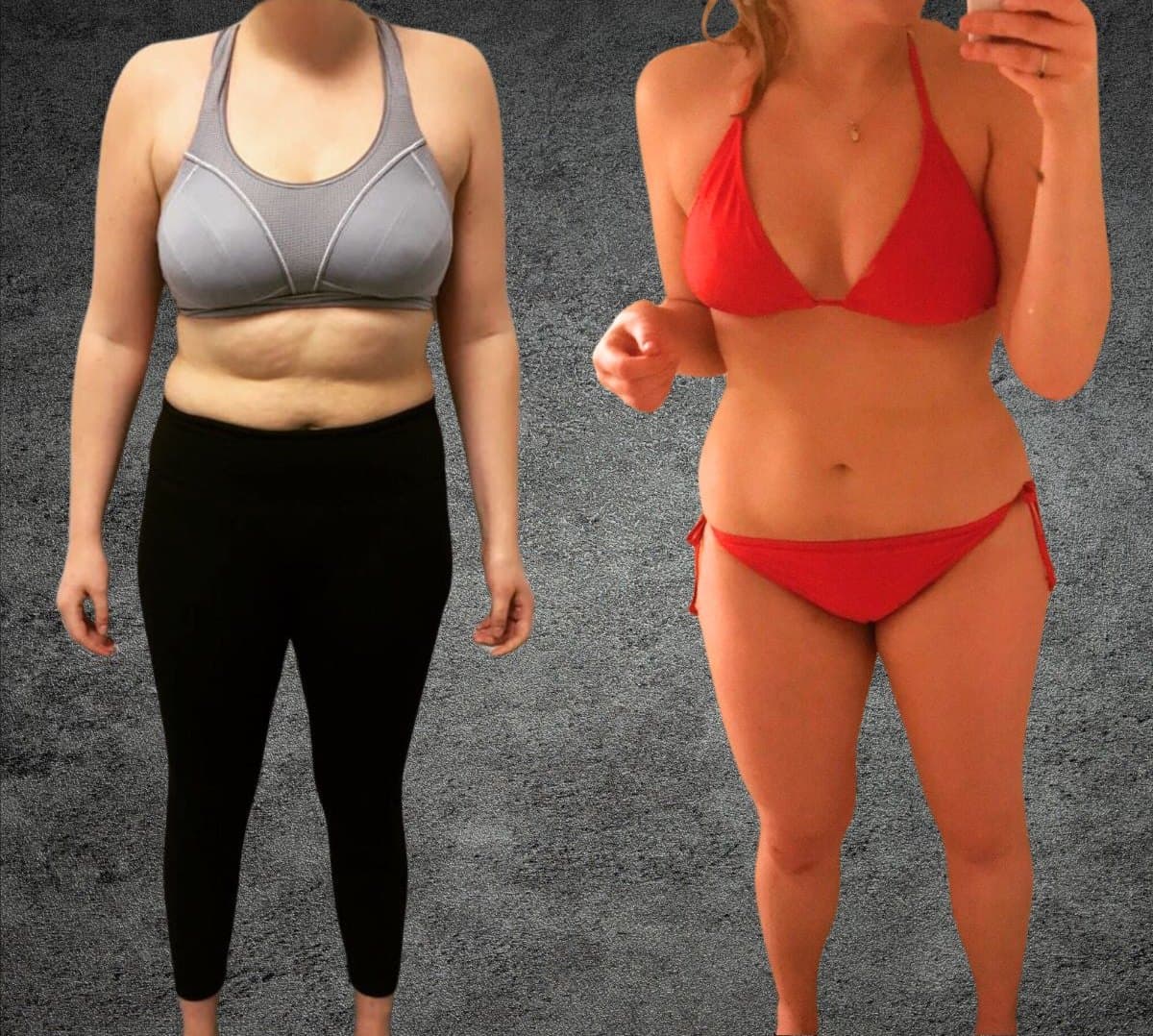 Client 6: before on the left, after on the right